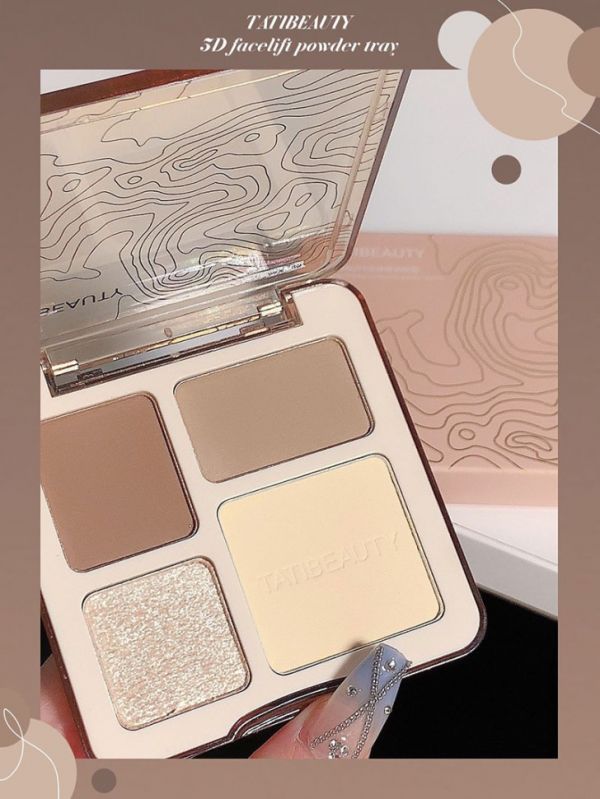 TATIBEAUTY Palette corrector for face + highlighter